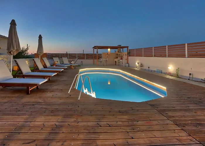 Anacosta W Private Pool Cretan Seaside Gem Херсониссос