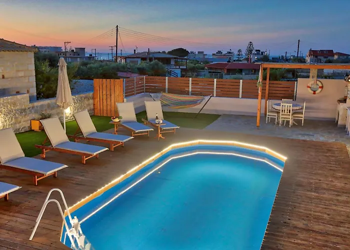 Anacosta W Private Pool Cretan Seaside Gem