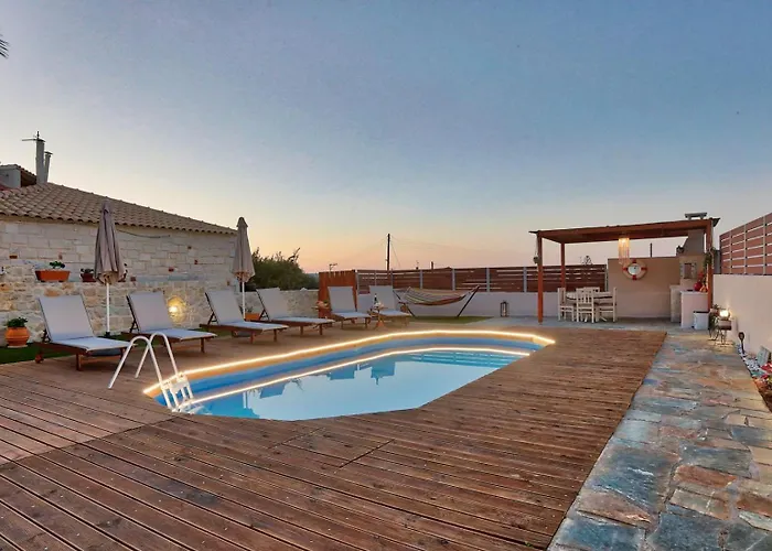 Anacosta W Private Pool Cretan Seaside Gem Вилла *
