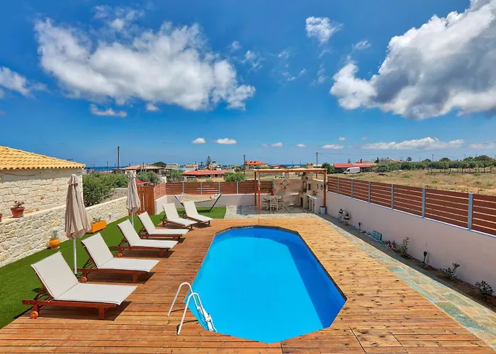 Anacosta W Private Pool Cretan Seaside Gem Херсониссос