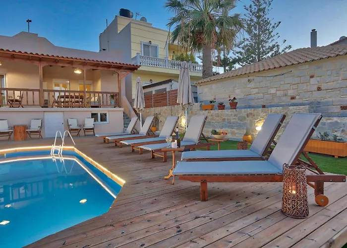 Anacosta W Private Pool Cretan Seaside Gem Villa